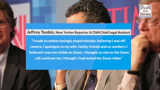 New Yorker reporter Jeff Toobin suspended for exposing self on Zoom call, also takes leave from CNN