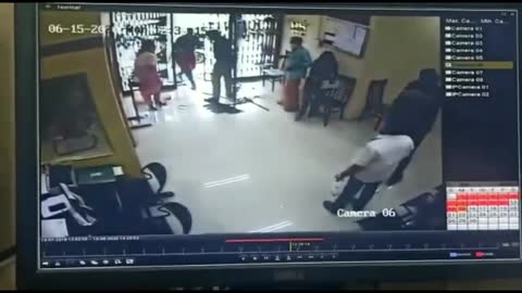 In freak accident, woman dies after running into bank's glass door in India