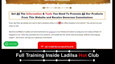 Ladilsa Affiliate Program Training