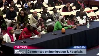 African immigrants complain about the free food at NYC city council