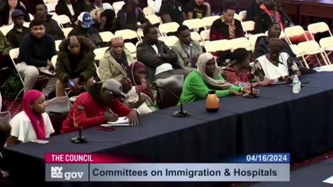 African immigrants complain about the free food at NYC city council