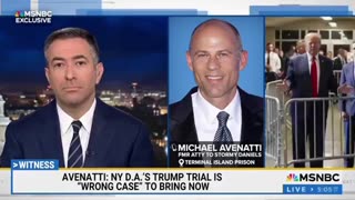 MSNBC Calls On Creep Lawyer Michael Avenatti From Prison To Weigh In On The Trump Case