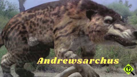 Andrewsarchus, o lobo gigante pré histórico