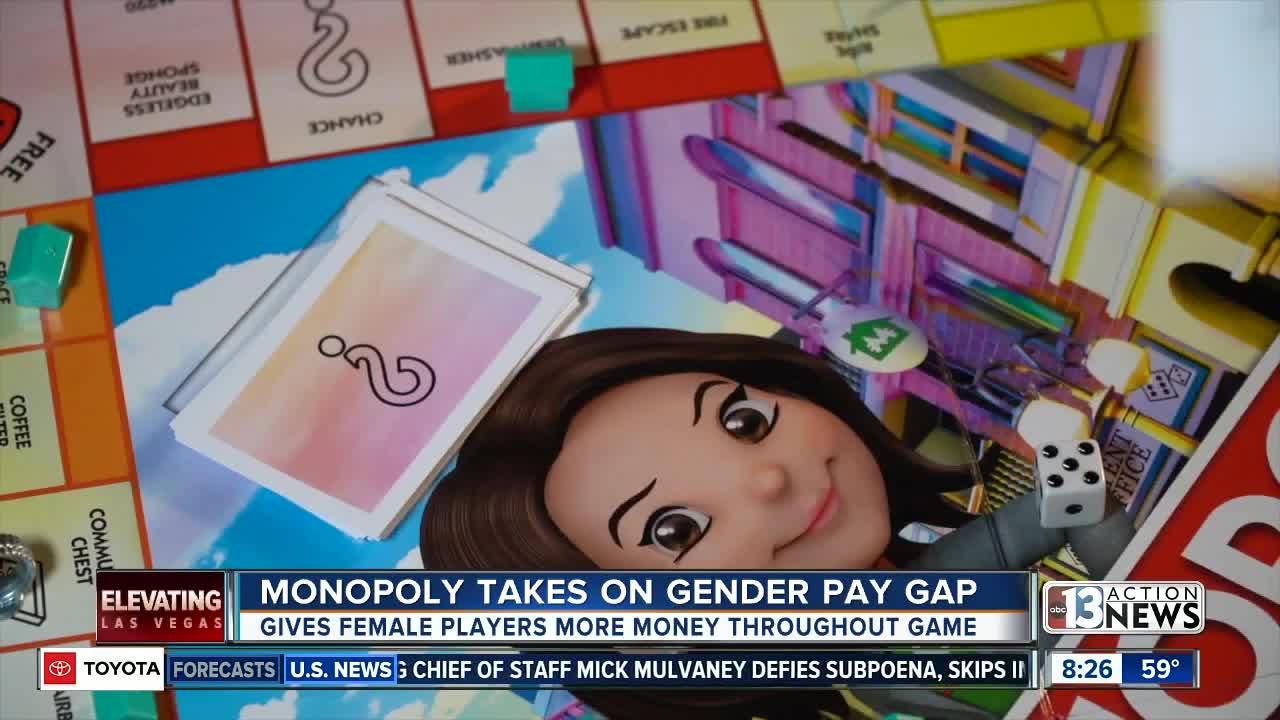 Monopoly takes on gender pay gap