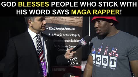 God Blesses People Who Stick With His Word Says MAGA Rapper