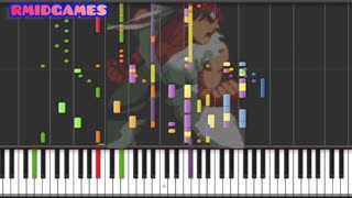 X-Men Vs Street Fighter - Ryu ~ Piano ( Midi )