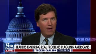 Tucker Carlson comments on the way college football fans have been erupting in anti-Biden chants