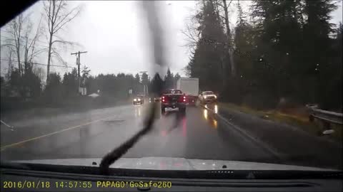 Driver passes out, heads into oncoming traffic