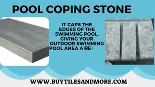 The Advantages of Choosing Pool Coping Stone for the External Design of Your Home