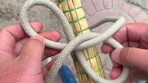 How to Tie the knotting skills in life, you can learn at a glance #22