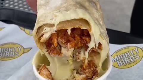 Fried chicken Salad roll