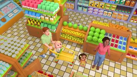 Humpty Dumpty Grocery Story CoComelon Nursel and kids