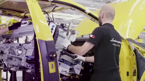 Lamborghini Urus Production in ITALY Luxury SUV Assembly