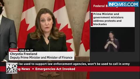 See How Trudeau's Build Up to Martial Law Became Reality