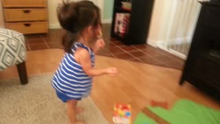 Toddler's hilarious reaction to Netflix