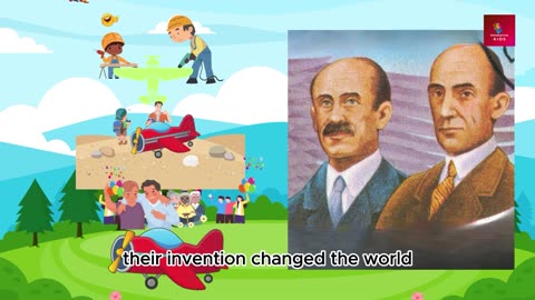 Animated story of Aircraft invention- Wright brothers inspirational story fo