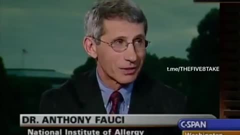 Anthony Fauci (Pre-CONvid-1984): “The most potent vaccination is getting infected yourself”