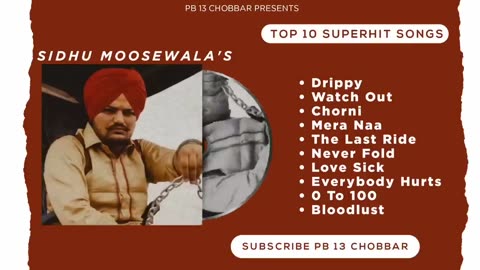 Sidhu Moosewala (Jukebox) | Drippy | Latest Punjabi Songs 2024