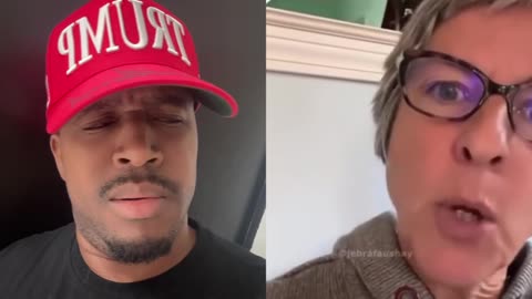 Crazy eyed Liberal going off on rant about how Biden cleaned up Trumps mess