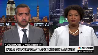 Stacey Abrams: "It is lethal to be pregnant in Georgia if you are a Black woman"