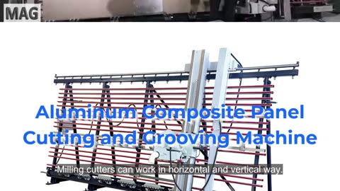 LZBD-4200 Customized Aluminum Composite Panel Cutting and Grooving Machine