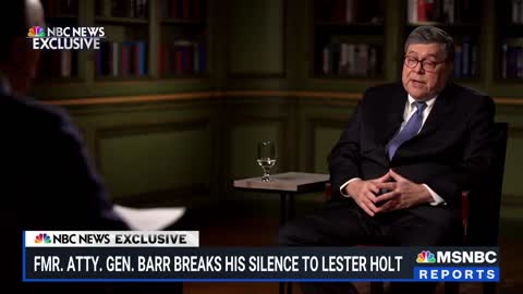 Lester Holt Discusses Exclusive Interview With Former Attorney General Bill Barr