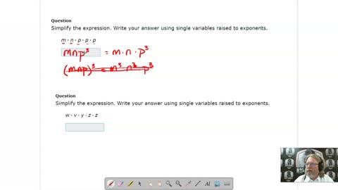 Understanding exponents - IXL 8.F.1 (VFV)