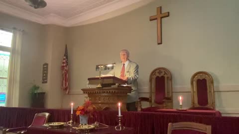 Pastor Jay D. Hobson, Sunday Sermon, CushmanUnion Church 10/29/2023