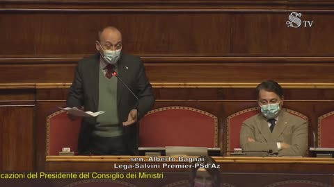 Alberto Bagnai (Lega), Senato, 19/1/21