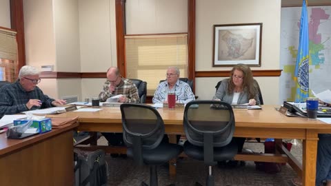 County Commissioner meeting January 2, 2022 part one