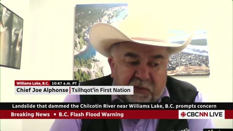 Flash flooding 'imminent’ after Chilcotin River landslide in B.C.