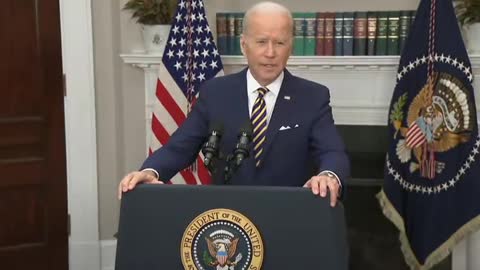 Video: US President Joe Biden bans all imports of Russian oil and gas into the US!