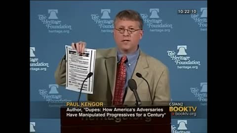 Paul Kengor Lecture About Democrats & the Communist Party
