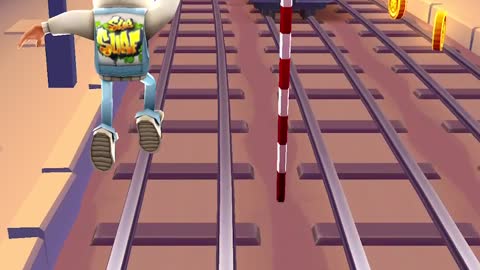 Subway Surf - Mobile Gameplay from Apple Store