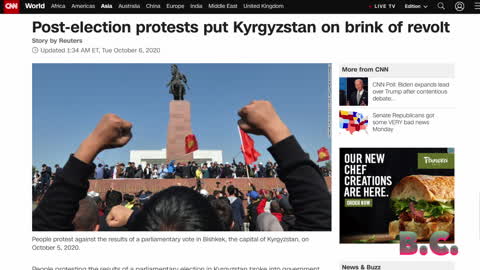 Protesters Storm Parliament Building In Kyrgyz Capital After Disputed Elections