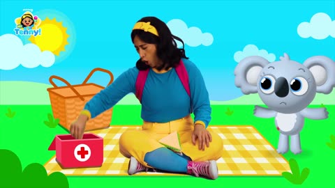 Boo Boo Song | Kids Song | Nursery Rhymes | Sing Along | Hey Tenny!