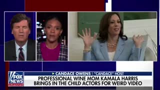Tucker and Candace Owens DROP A NUKE on Kamala for Cringiest Video of All Time