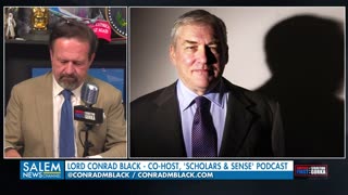 They can't hide Biden's problems anymore. Lord Conrad Black with Sebastian Gorka on AMERICA First