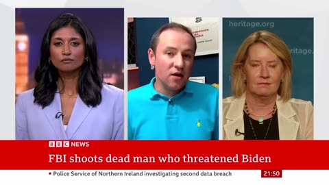 Man who threatened US President Joe Biden shot dead in FBI raid – BBC News