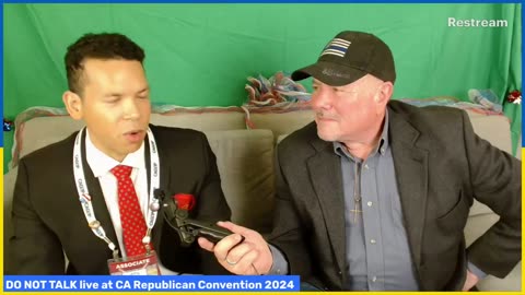 DO NOT TALK Live at CA Republican Convention 2024 with BRANDON BROUSSARD
