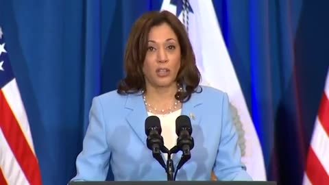 Kamala Harris on climate change: "It is clear the clock is not just ticking — it is BANGING!"