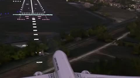 Awesome Airplane landing...