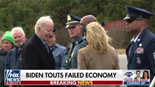 Biden touts failed economy