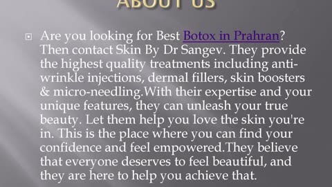 Best Botox in Prahran