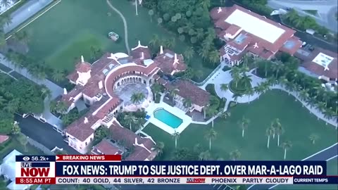 BREAKING: Trump to sue DOJ over Mar-a-Lago raid