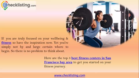 Top 3 Best Fitness Centers in San Francisco Bay Area