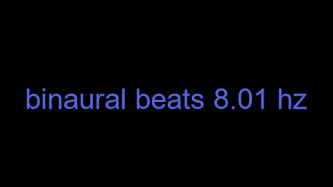 binaural_beats_8.01hz_SoothingBinauralHarmonics ASMR BinauralHypnosis
