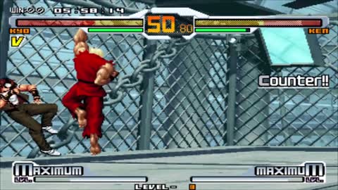 SNK vs Capcom Chaos - Kyo - Level 8