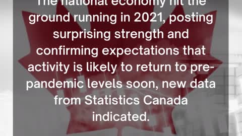 Must Read: StatsCan on how the national economy’s recovery is going so far