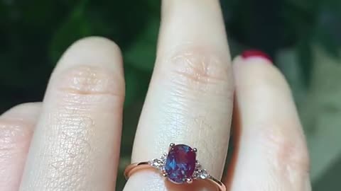 Teal Sapphire Ring In Silver